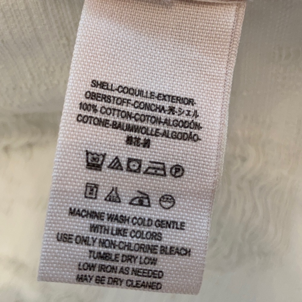 NEW Free People Distressed White Denim Jacket - Picture 11 of 11